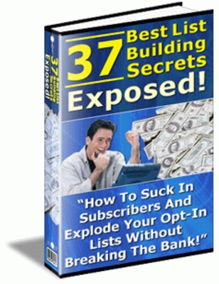 Product picture 37 Of The Best List Building Secrets Exposed